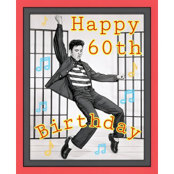 Elvis 60th Birthday Card
