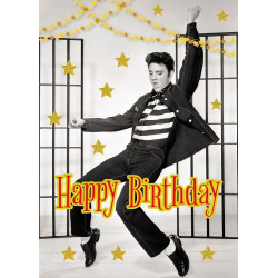 Elvis Birthday Card