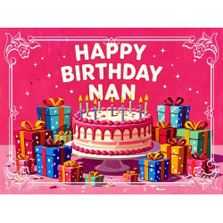Nan Birthday Card