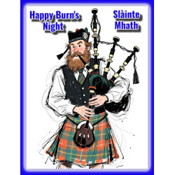 Burns Night Card