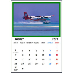 2027 Aeroplanes Calendar