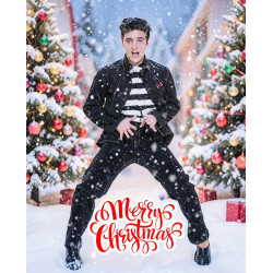 Elvis Christmas Card