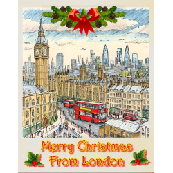 London Christmas Card London Christmas Card